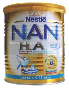 NESTLE NAN H. A MILK POWDER TIN 400G/NESTLE MILK POWDER