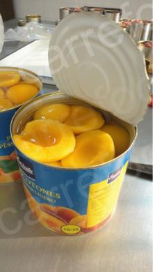 2014  Canned   Peach   Halves  in  Syrup 