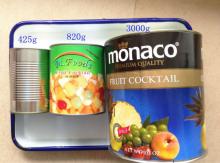 Monaco fruit cocktail cans with best quality fruit cocktail for good taste canned fruits cocktail