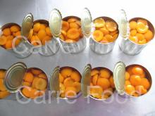 3000g canned apricot halves syrup in light syrup
