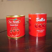 28-30% Brix Orginal Xinjiang 4500g tomato paste in cans 210g