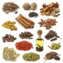 SPICES HERBS, BLACK PEPPER, CASSIA, STAR ANISE, DESICCATED COCONUT