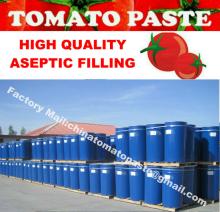 Tomato Paste 36-38% Brix CB Aseptic bag in drum
