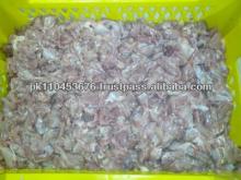 Halal frozen thigh cutting
