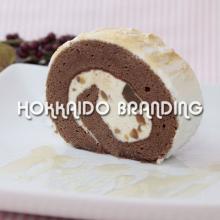 Rouleau au chocolat marron