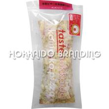 Taste Hokkaido Rice Flour Pizza with Hokkaido Alaska Pollack Roe and Onion Sauce