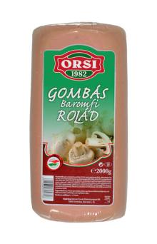 Poultry ham with mushrooms 2000 gram