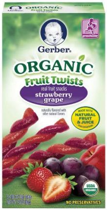 GERBER FRUIT TWIST GRAPE 12 CASE 1.75 OUNCE