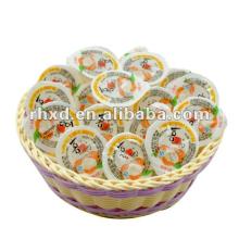 fruit jelly with various flavors different size