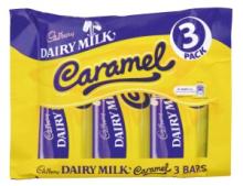 Cadbury Caramel Bars 39g x 3