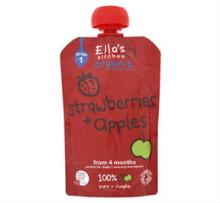 Ella's Kitchen Strawberry and Apple 120g Stage 1 (4 months+)