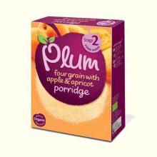 Plum Baby four grain with apple & apricot porridge 7mths+ 175g
