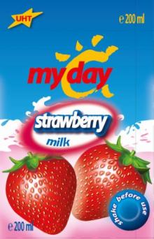 UHT  Strawberry   Milk  200ml - 300 days