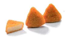 Breaded Triangle Mozarella Cheese - Deep Frozen