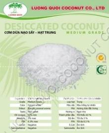 HIGH FAT- FINE GRADE DESICCATED COCONUT