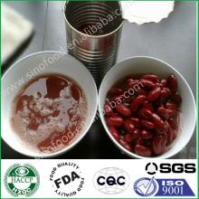 Canned dark red kidney beans in tomato sauce vegetable
