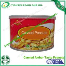 high quality canned peanut kernel amber sweet / salted flavor from China