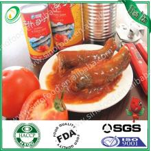 Sardine canned in tomato sauce/ in tomato paste / in ketchup /in catsup