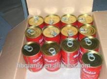 100% purity tomato paste tin