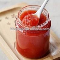 Tomato sauce in glass jar