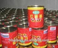 Best quality from Xinjiang Brix 28-30% concentrated CANNED TOMATO PASTE