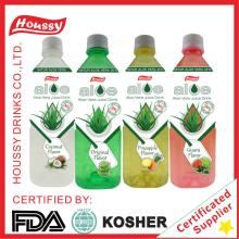 M-Houssy Attracted juice label design nature aloe