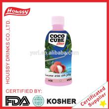 N7-Houssy lychee coconut water fruit juice nata de coco