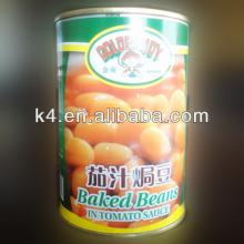 Soya beans in tomato sauce