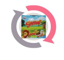 SAFARI SURPRISE TOYS 24PCS
