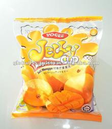 Yogee Mango Jelly with Nata De Coco (25gm) - jelly, mango pudding, mango flavour pudding, mango jell