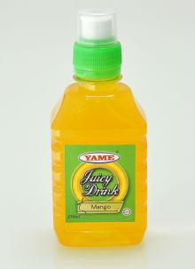 YAME Juicy Mango Drinks, Fruit Drinks, Bottled Drinks,  Push   Pull  Cap, Sport Cap