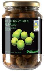 Spanish  Organic  Seasoned Green Olives