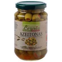Whole Green Olives stuffed with peppers 340/360 210grs