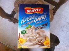 Plain whipped cream
