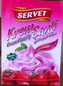 Strawberry Whipped cream