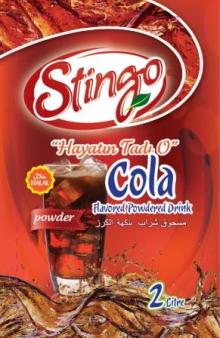 Cola flavored powdered drinks