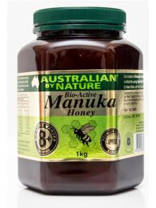 Australian By Nature Manuka Honey Bio-Active 8+ (Certified) 1kg NZ honey