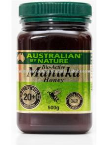 Australian By Nature Manuka Honey Bio-Active 20+ (Certified) 500g NZ honey