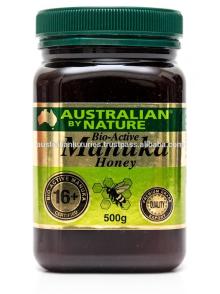 Australian By Nature Manuka Honey Bio-Active 16+ (Certified) 500g NZ honey