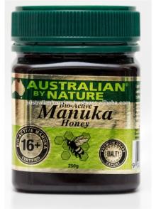 Australian By Nature Manuka Honey Bio-Active 16+ (Certified) 250g NZ honey