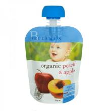 Bellamy's Organic Organic Peach & Apple Ready To Serve Baby Food (No Preservatives)