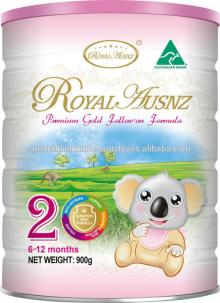Royal AusNz Premium Gold Follow On Formula Stage 2 Australian Made 900g 6-12 months