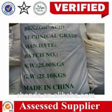 Professional supplier food preservative sodium benzoate bp98