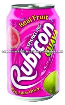 Rubicon Guava Exotic Soft Drink - 330ml Cans - 24x = 1 Case