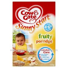 Cow & Gate Fruit Porridge - 4 Months + Onwards - Breakfast Cereal - 125g