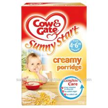 Cow & Gate Creamy Porridge - 4 Months Onwards - Breakfast Cereal - 125g