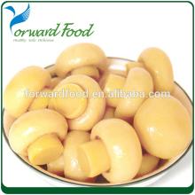 800g fresh white button mushroom in can in brine