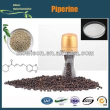 GMP ISO QS Black Pepper Extract Piperine 10% - 98%