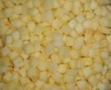 DICED APPLES FROM SOUTH AFRICA, FROZEN APPLES SLICES
