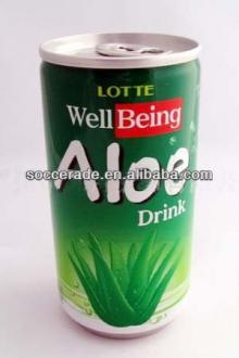 Small can Aloe vera drink